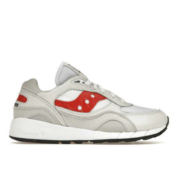 Saucony サッカニー メンズ スニーカー 【Saucony Shadow 6000】 サイズ US_10.5(28.5cm) White Red