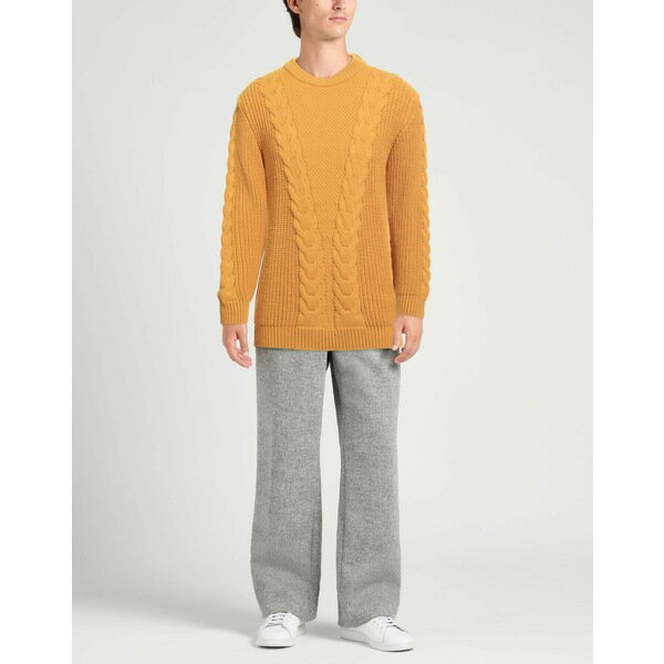 【送料無料】 ヴェルナ メンズ ニット&セーター アウター Sweaters Yellow