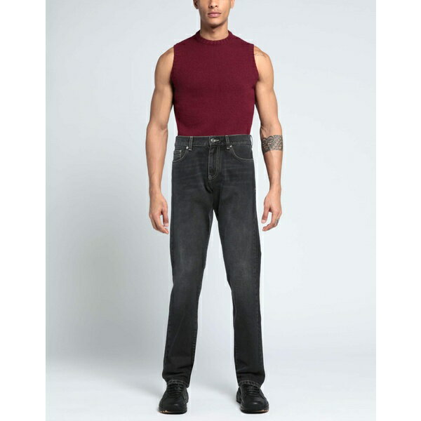 【送料無料】 ヴェルサーチ メンズ デニムパンツ ボトムス Jeans Black