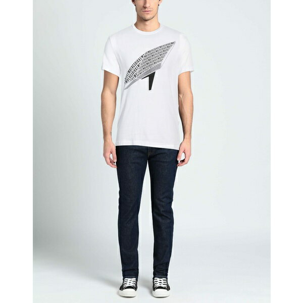 【送料無料】 ビッケンバーグス メンズ Tシャツ トップス T-shirts White