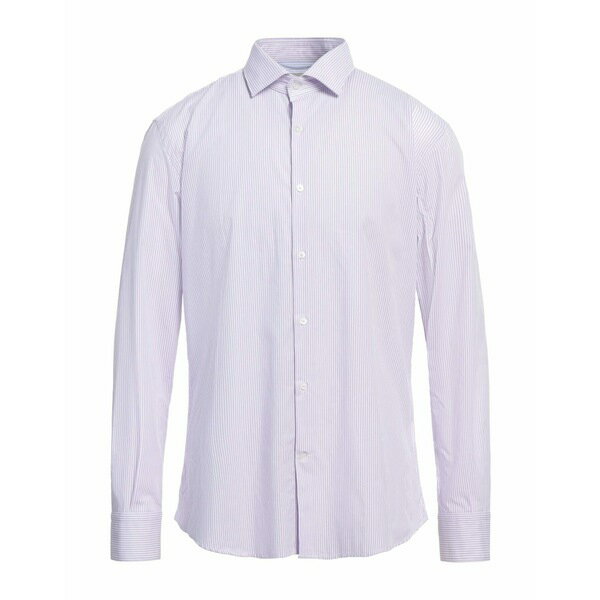 【送料無料】 ブルックスフィールド メンズ シャツ トップス Shirts Purple