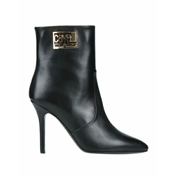 【送料無料】 カヴァリ クラス/ロベルト・カバリ レディース ブーツ シューズ Ankle boots Black