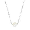 X^[OtH[Go[ fB[X lbNXE`[J[Ey_ggbv ANZT[ Women's Medium Pearl Pendant Necklace Silver