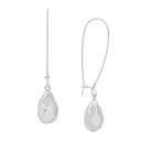 o[gE[E[XE\[z[ fB[X sAXCO ANZT[ Hammered Dangle Earrings Silver