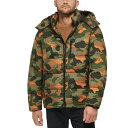 クラブルーム メンズ ジャケット＆ブルゾン アウター Men 039 s Stretch Hooded Puffer Jacket, Created for Macy 039 s Camouflage