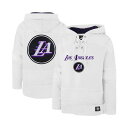 47ブランド メンズ パーカー・スウェットシャツ アウター Men's White Los Angeles Lakers 2022/23 Pregame MVP...
