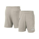 ナイキ メンズ カジュアルパンツ ボトムス Men's Cream Kentucky Wildcats Fleece Shorts Cream