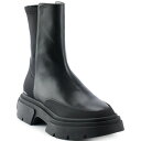 ダナ キャラン ニューヨーク レディース ブーツ シューズ Women's Fleming Block Heel Winter Booties Dark Bla...