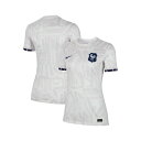 ナイキ レディース カットソー トップス Women's White France Women's National Team 2023 Away Stadiu...