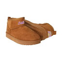 フォコ レディース ブーツ シューズ Women's Brown Los Angeles Lakers Team Logo Fuzzy Fan Boots Br...