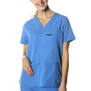 メンバーズオンリー レディース カットソー トップス Women's Siena Scrub Top Ceil blue