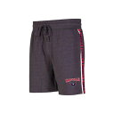 コンセプトスポーツ メンズ カジュアルパンツ ボトムス Men's Charcoal Washington Capitals Team Stripe Shorts Charcoal(4)