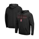 コロシアム メンズ パーカー・スウェットシャツ アウター Men's Black Stanford Cardinal Blackout 3.0 Pullover Hoodie Black