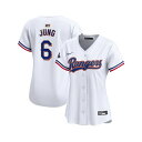 ナイキ レディース カットソー トップス Women's Josh Jung White Texas Rangers 2024 Gold Collection ...