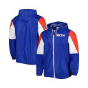 ミッチェル&ネス メンズ ジャケット&ブルゾン アウター Men's Royal Chicago White Sox Throw It Back Full-Zip Windbreaker Jacket Royal