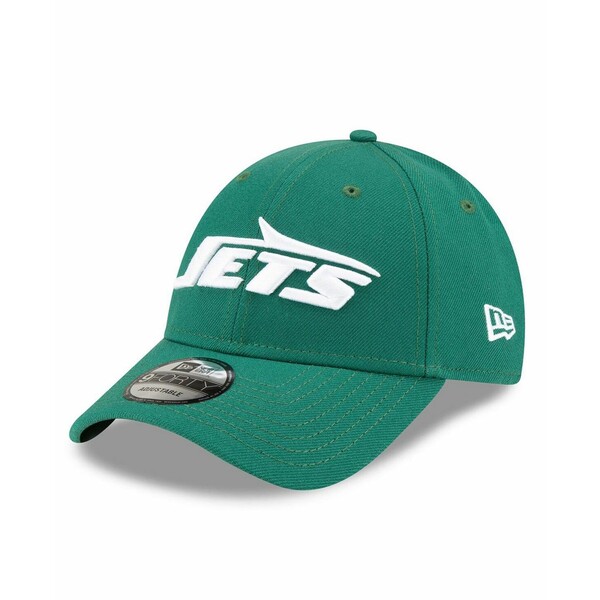ニューエラ レディース 帽子 アクセサリー Men's and Women's Green New York Jets League 9FORTY Adjustable Hat Green