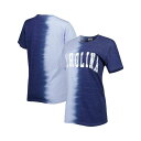 ゲームデイ レディース Tシャツ トップス Women's Navy North Carolina Tar Heels Find Your Groove Split-Dye T-shirt Navy