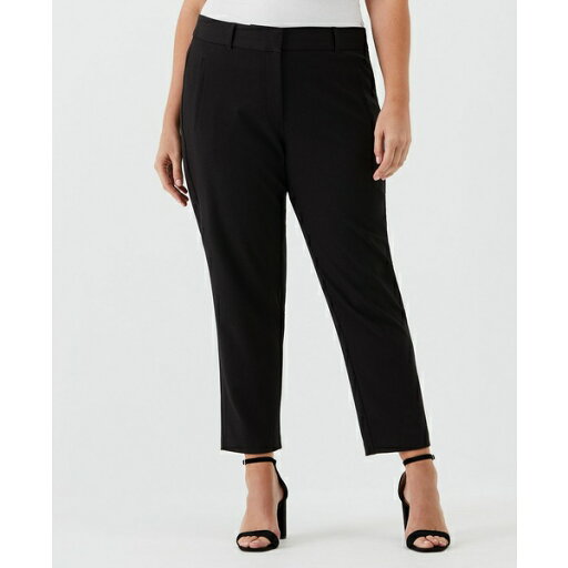ラファエラ レディース カジュアルパンツ ボトムス Plus Size Straight Leg Ankle Pants Graphite ラファエラ レディース カジュアルパンツ ボトムス Plus Size Straight Leg Ankle Pants Graphite