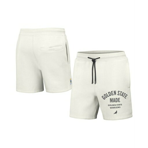 ステイプル メンズ カジュアルパンツ ボトムス Men's NBA x Cream Golden State Warriors Heavyweight Fleece Shorts Cream ステイプル メンズ カジュアルパンツ ボトムス Men's NBA x Cream Golden State Warriors Heavyweight Fleece Shorts Cream