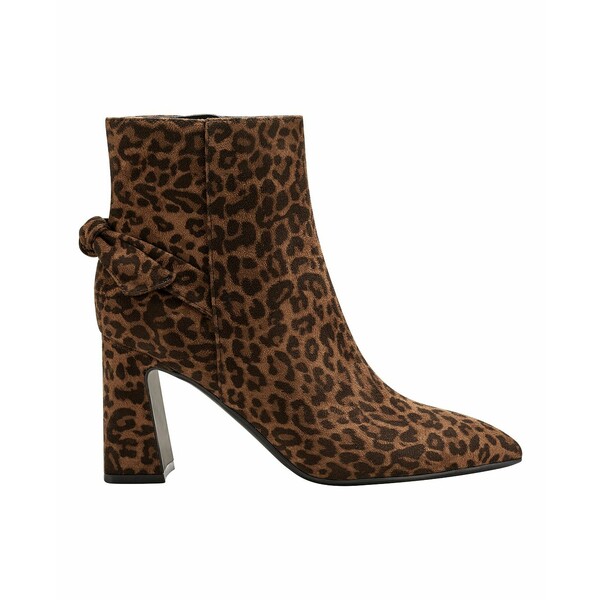 バンドリーノ レディース ブーツ＆レインブーツ シューズ Women's Kendra Ankle Dress Booties Leopard