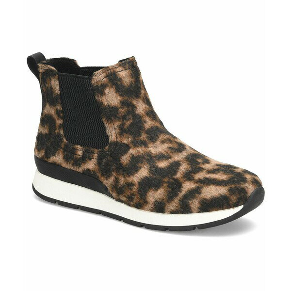 ビーオーシー レディース ブーツ＆レインブーツ シューズ Women's Kara Chelsea Booties Leopard