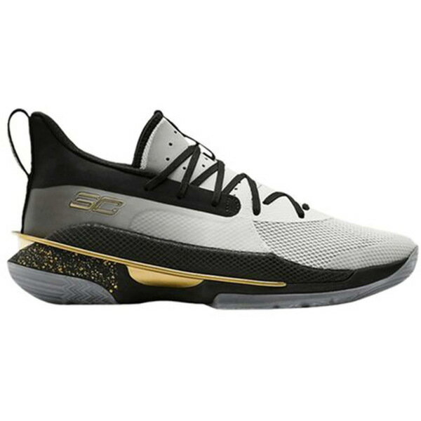 楽天astyUnder Armour アンダーアーマー メンズ スニーカー 【Under Armour Curry 7 For the Game】 サイズ US_8.5（26.5cm） White/Black/Grey/Gold