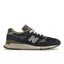 New Balance ニューバランス メンズ スニーカー 【New Balance 998 MiUSA Navy Grey】 サイズ US_8(26.0cm) Navy/Grey(4)