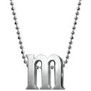 AbNX E[ fB[X lbNXE`[J[Ey_ggbv ANZT[ Little Letter by Initial Pendant Necklace in Sterling Silver M
