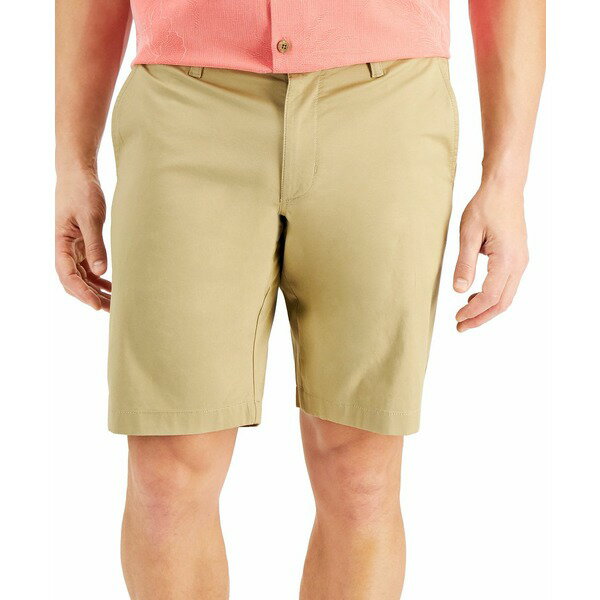 トッミーバハマ メンズ カジュアルパンツ ボトムス Men 039 s Salty Bay 10 Chino Shorts, Created for Macy 039 s Stone Khaki