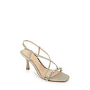 WEF_OC~VJ fB[X IbNXtH[h V[Y Women's Alexis Crisscross Strap Evening Sandals Gold Glitter
