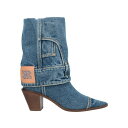 【送料無料】 カサディ レディース ブーツ シューズ Ankle boots Blue