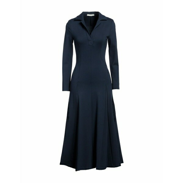 【送料無料】 ビートライス レディース ワンピース トップス Midi dresses Navy blue