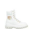 【送料無料】 シアラフェラーニ レディース ブーツ シューズ Ankle boots White