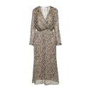 【送料無料】 ソーアリュール レディース ワンピース トップス Midi dresses Beige