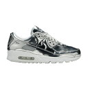 Nike ナイキ レディース スニーカー 【Wmns Air Max 90 'Metallic Pack - Chrome'】 サイズ US_6.5(23.5cm) Silver(4)