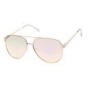 アルパインデザイン レディース サングラス＆アイウェア アクセサリー Alpine Design Aviator Pink Sunglasses Pink