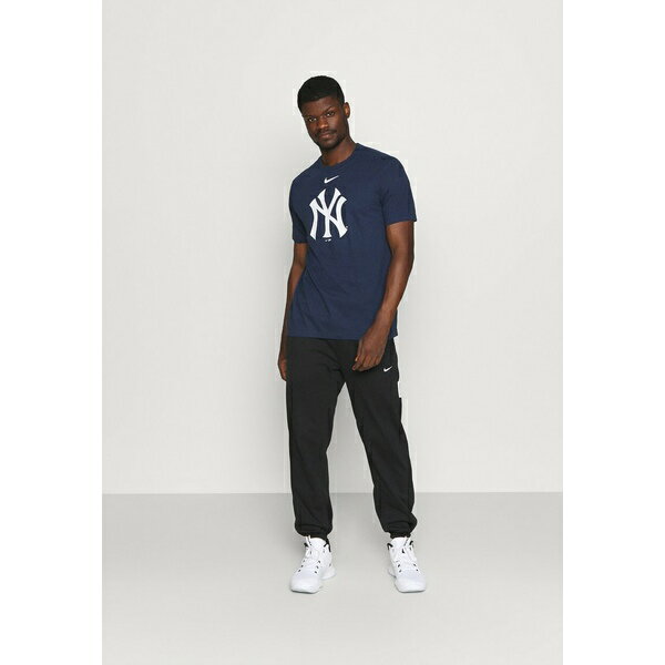 ナイキ メンズ Tシャツ トップス MLB NEW YORK YANKEES LARGE LOGO - Club wear - midnight navy