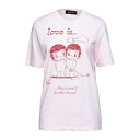 DSQUARED2 fB[XNGA[h TVc gbvX fB[X T-shirts Light pink