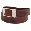 G[OEBO Y xg ANZT[ Nebraska Huskers Brandish Leather Belt Brown