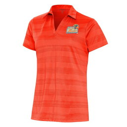 アンティグア レディース ポロシャツ トップス St. Lucie Mets Antigua Women's Compass Polo Orange