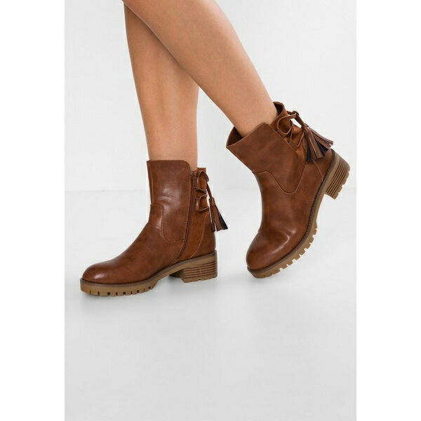 アンナ フィールド レディース ブーツ シューズ WINTER BOOT - Classic ankle boots - cognac