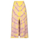 RAQUEL ALLEGRA ラクエル アレグラ スカート ボトムス レディース Long skirts Yellow