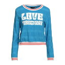 LOVE MOSCHINO ラブ モスキーノ パーカー・スウェットシャツ アウター レディース Sweatshirts Azure