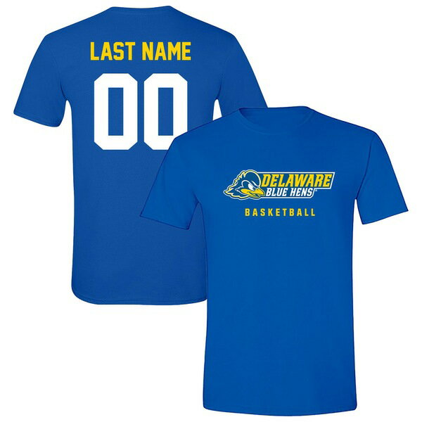 アスリートスレッド メンズ Tシャツ トップス Delaware Fightin' Blue Hens Unisex NIL PickAPlayer Women's Basketball Shirsey TShirt Royal