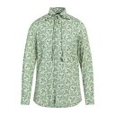 【送料無料】 ディースクエアード メンズ シャツ トップス Shirts Green