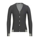 【送料無料】 ザノーネ メンズ カーディガン アウター Cardigans Grey