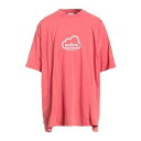 【送料無料】 ヴェトモン メンズ Tシャツ トップス T-shirts Red(4)