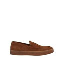 【送料無料】 ハンドレッド 100 メンズ スリッポン・ローファー シューズ Loafers Beige