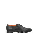 【送料無料】 サントーニ メンズ ドレスシューズ シューズ Lace-up shoes Black