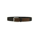 【送料無料】 ビッケンバーグス メンズ ベルト アクセサリー Belts Black